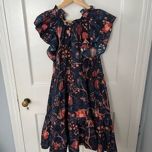 Ulla Johnson floral midi dress